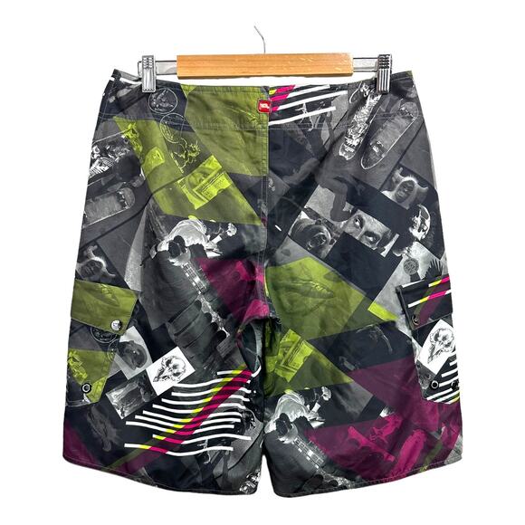 Tony Hawk Board Shorts Swimsuit Swim Trunks Size 30 - Picture 2 of 8